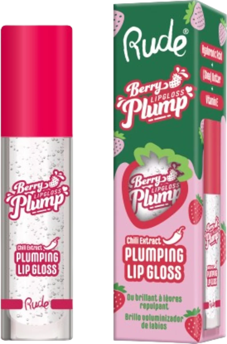 Berry Plump sjaj za usne - crystal clear, 4 ml