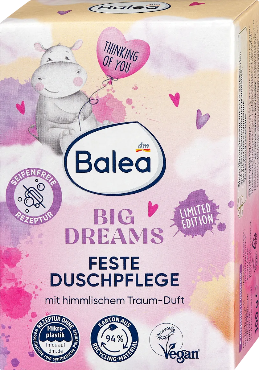 BIG DREAMS čvrsti gel za tuširanje, 100 g