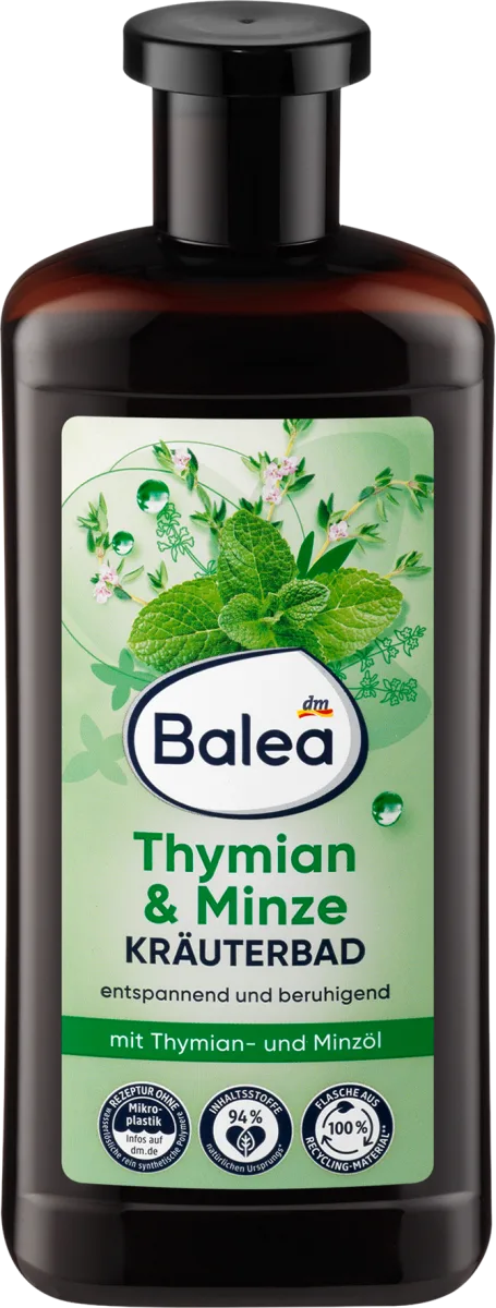Biljna kupka - timijan i nana, 500 ml