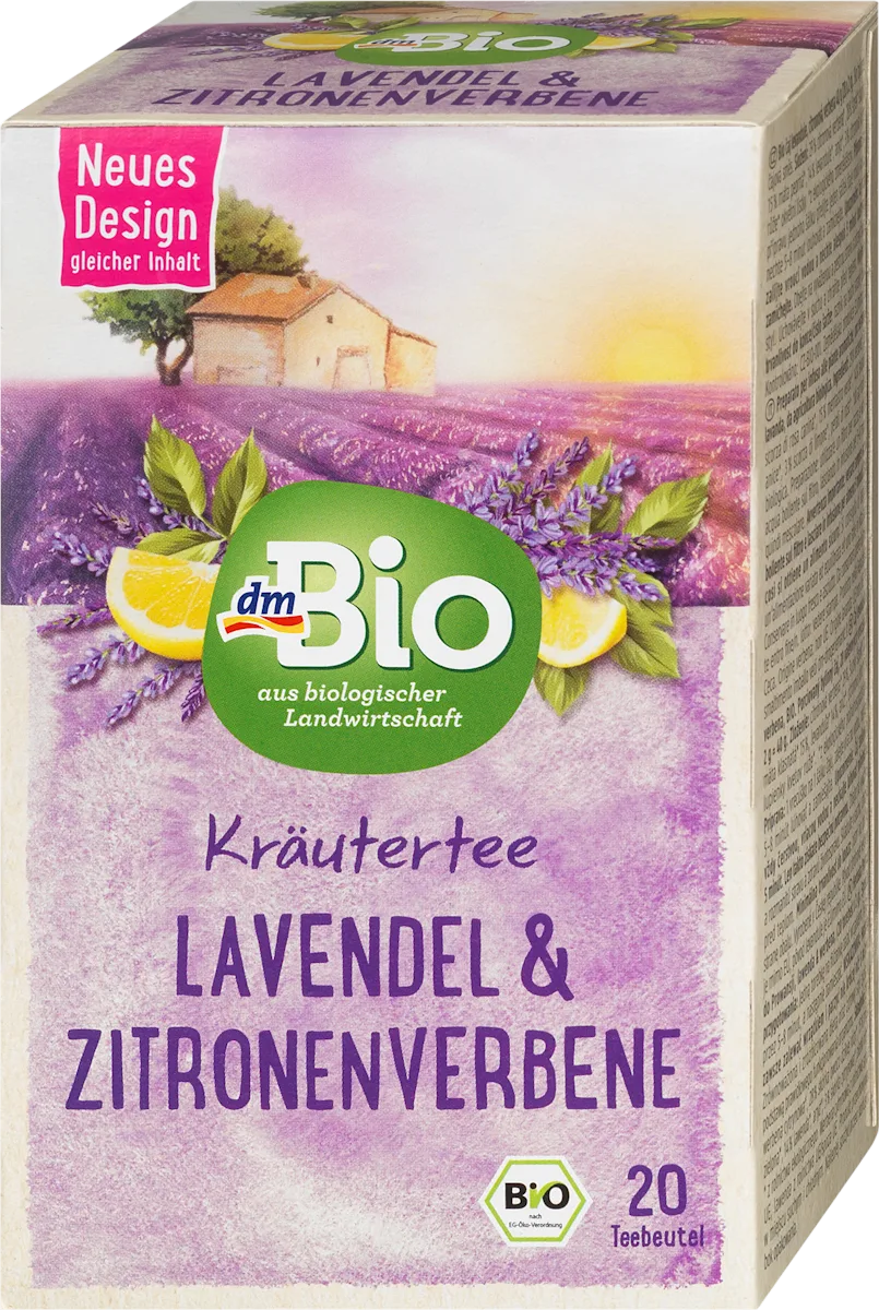 Biljni čaj lavanda i limun verbena, 20 kesica, 40 g