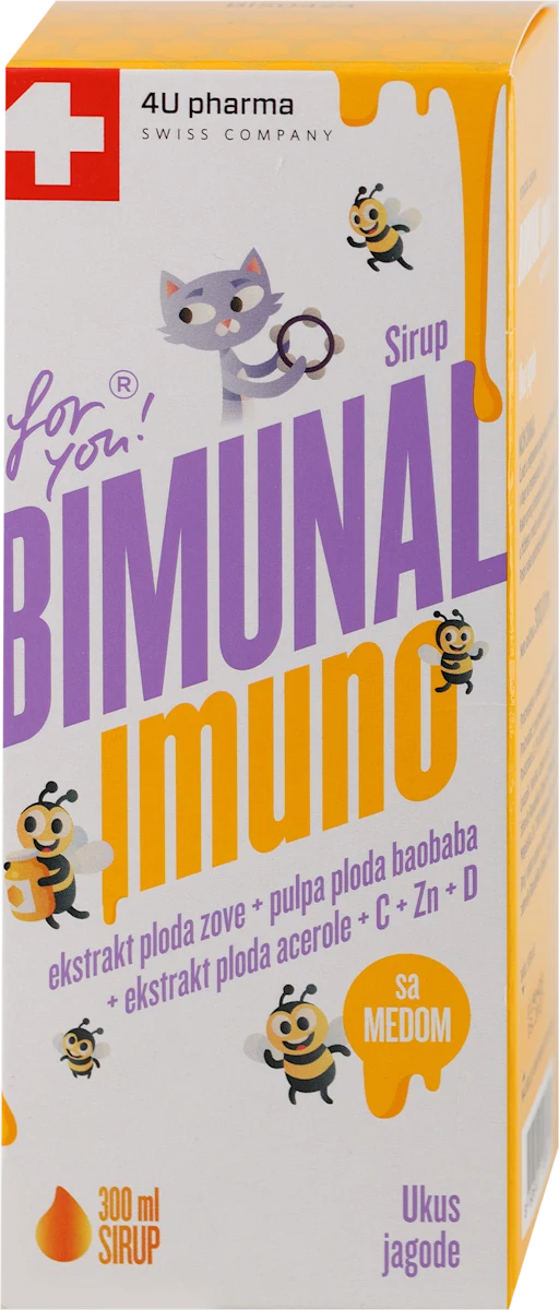 BIMUNAL imuno sirup, 300 ml