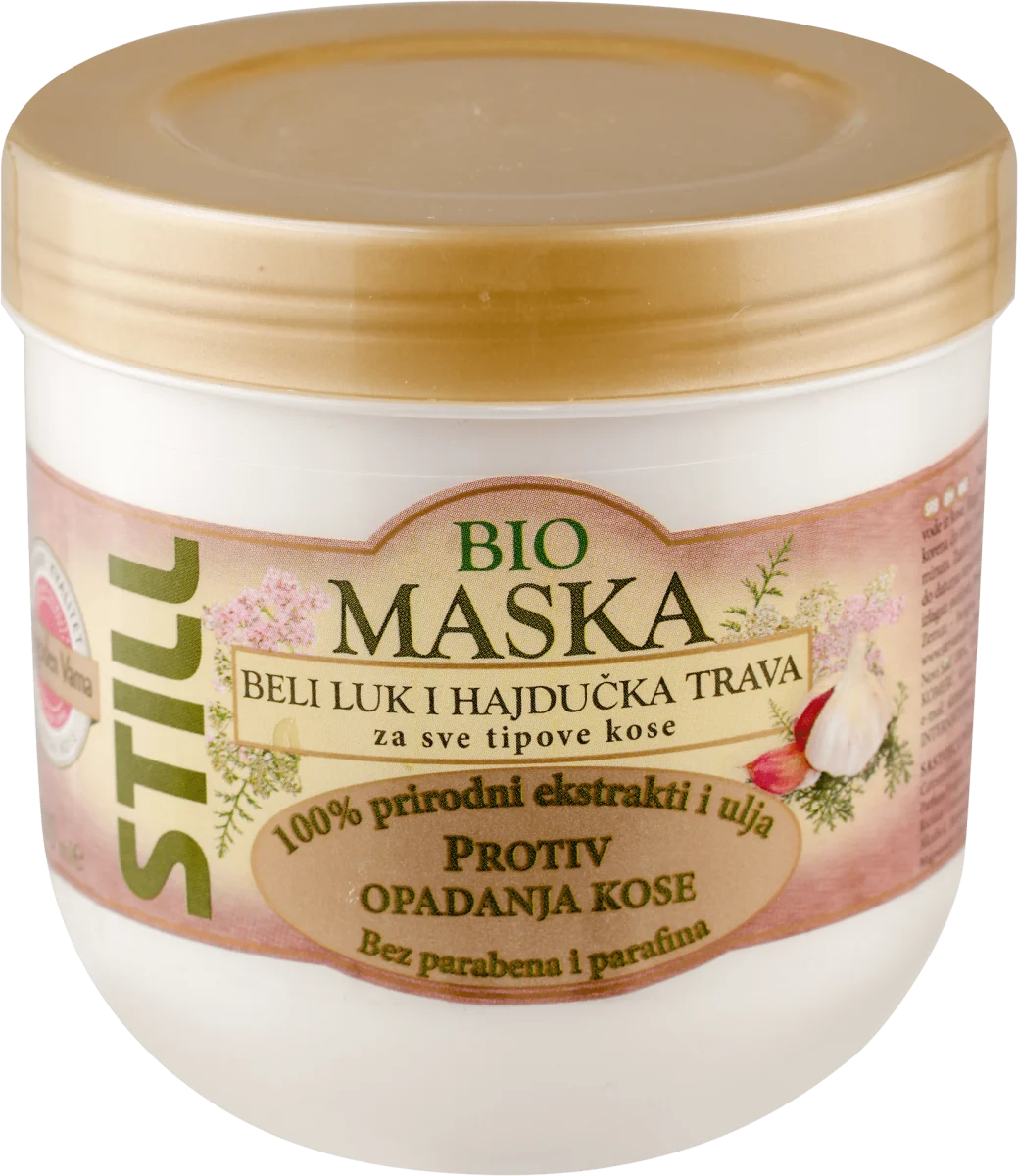 BIO MASKA BELI LUK I HAJDUČKA TRAVA, 500 ml