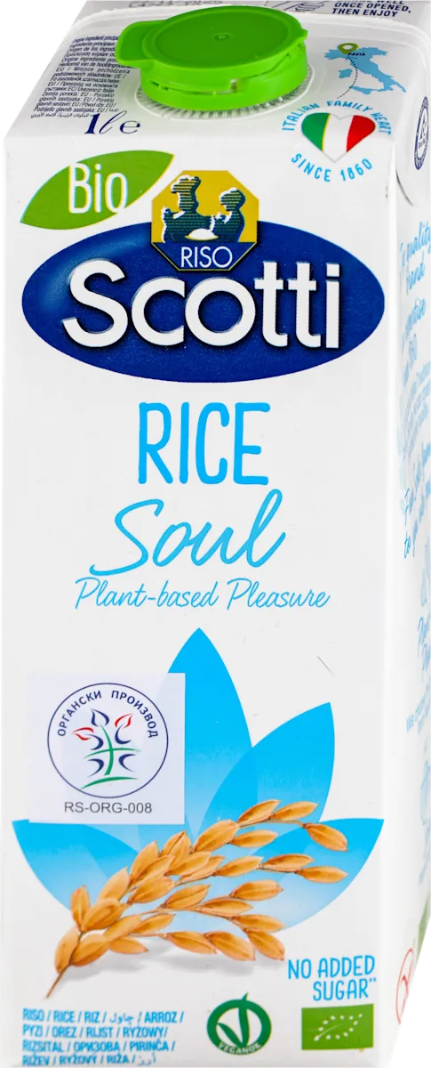 Bio RICE Soul organski napitak od pirinča, 1 l