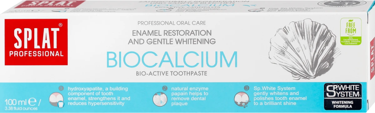 BIOCALCIUM pasta za zube, 100 ml