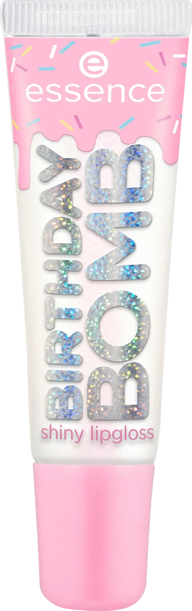 Birthday Bomb sjajilo za usne – 01 Cake My Day, 10 ml