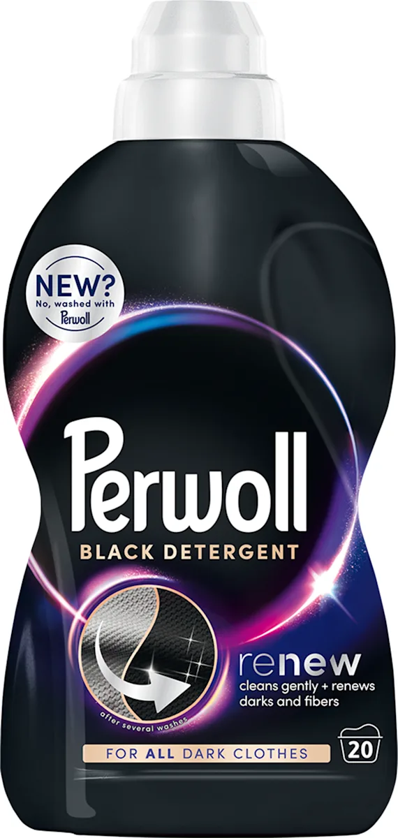 BLACK DETERGENT renew tečni detergent za pranje..., 1 l