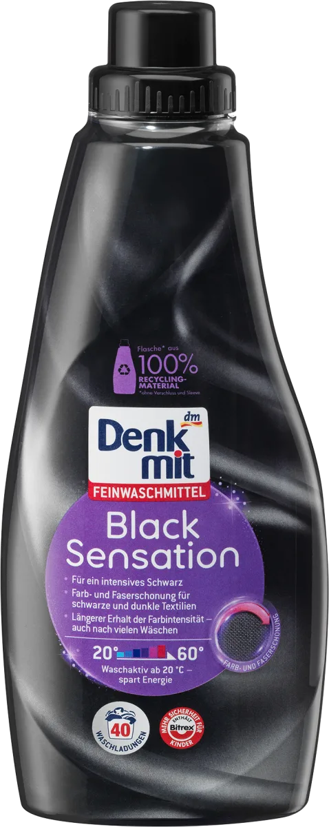 Black Sensation tečni detergent za crni i tamni..., 40 bp