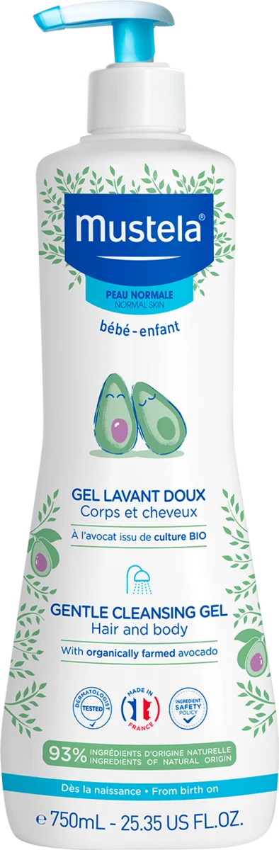 Blagi gel za kupanje, 750 ml