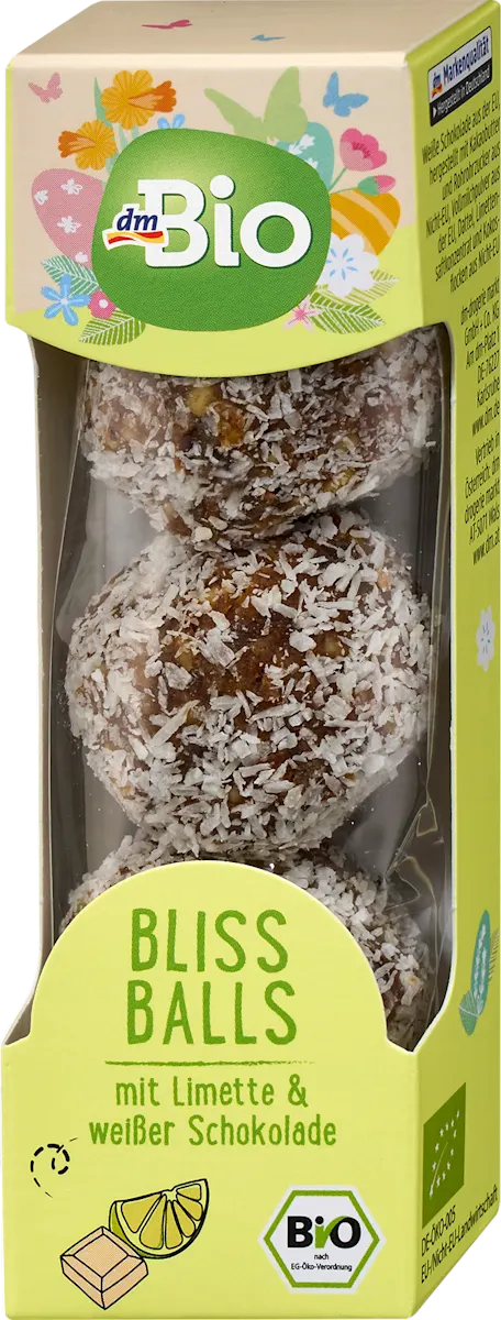 BLISS voćne kuglice na bazi urmi sa čokoladnim..., 60 g