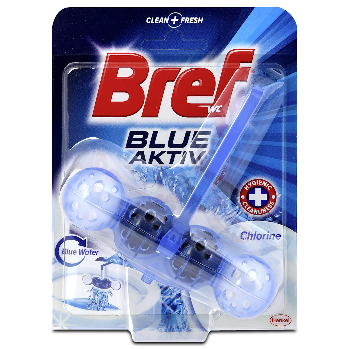 BLUE AKTIV Chlorine osveživač WC šolje, 1 kom