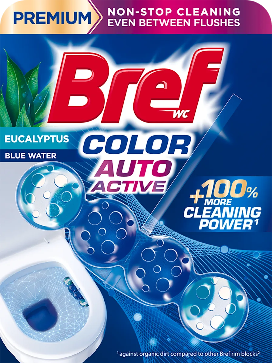 BLUE AKTIV Eucalyptus Osveživač za wc šolju, 52 g