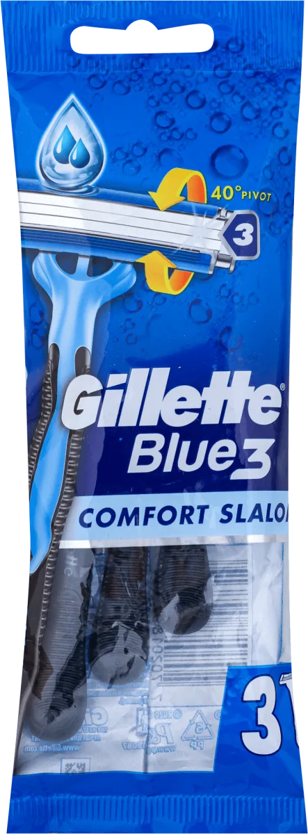 Blue3 COMFORT SLALOM - BRIJAČI, 3 kom