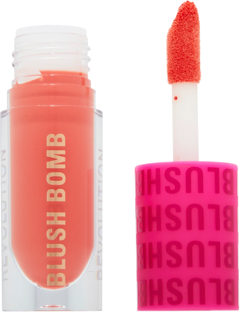 BLUSH BOMB tečno rumenilo - Glam Orange, 1 kom