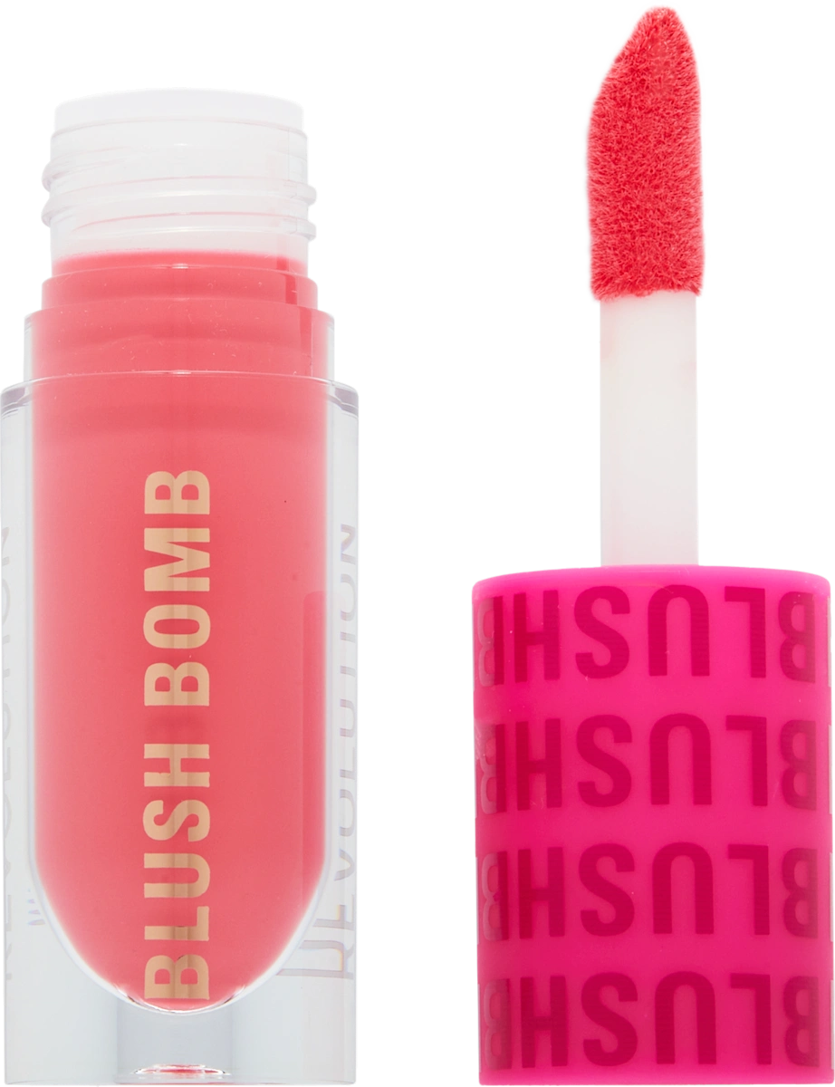 BLUSH BOMB tečno rumenilo - Savage Coral, 1 kom