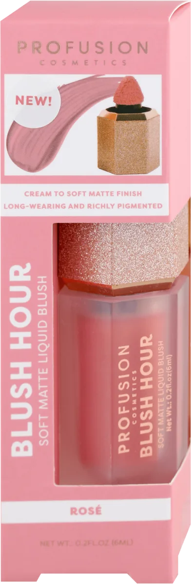 BLUSH HOUR SOFT MATTE tečno rumenilo - ROSE, 1 kom