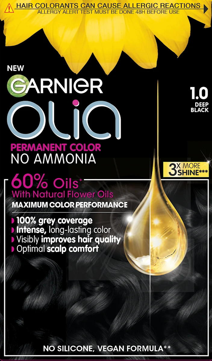 Boja za kosu – 1.0 Deep Black, 1 kom