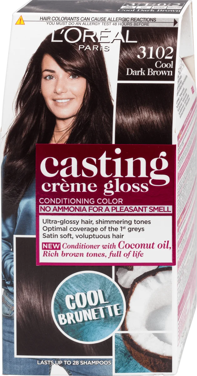 Boja za kosu – 3102 Cool Dark Brown, 1 kom