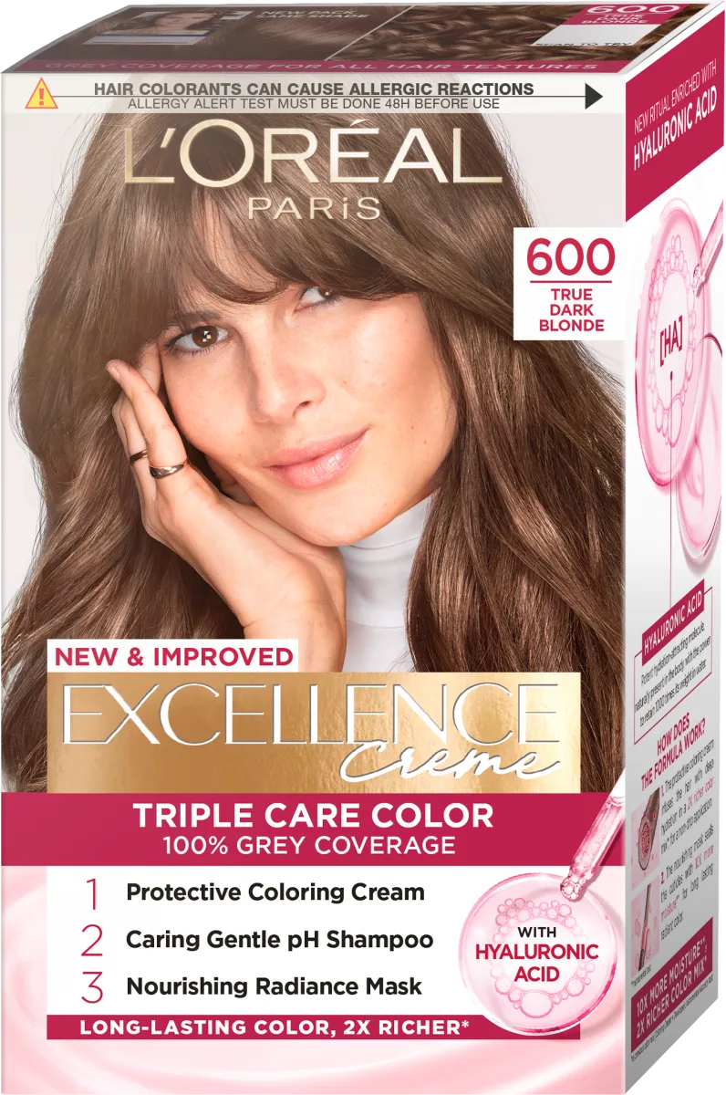 Boja za kosu - 600 TRUE DARK BLONDE, 1 kom
