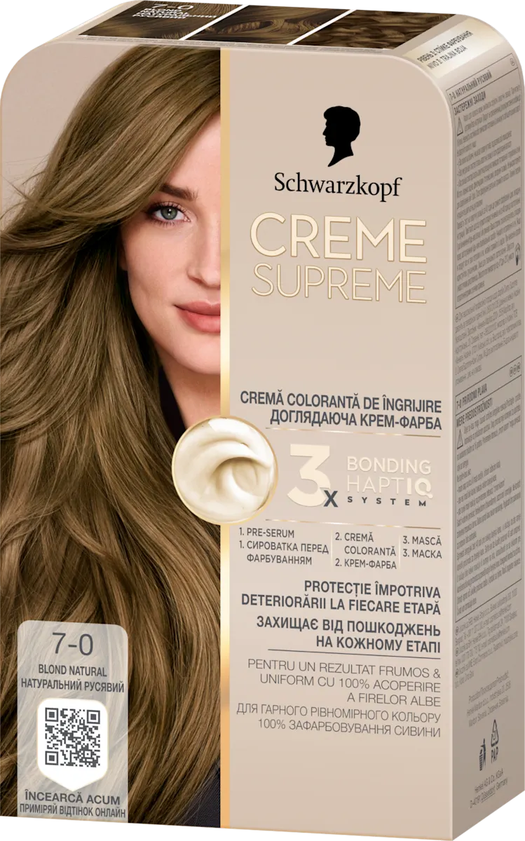 Boja za kosu – 7-0 Blond Natural, 1 kom