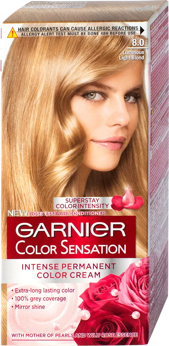 Boja za kosu - 8.0 Luminous light blond, 1 kom