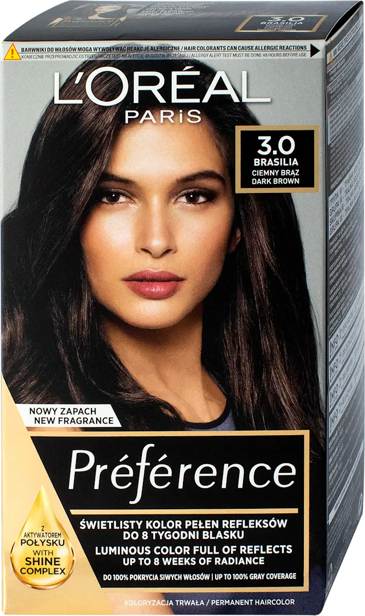 Boja za kosu - Braisilia 3.0 Dark Brown, 1 kom