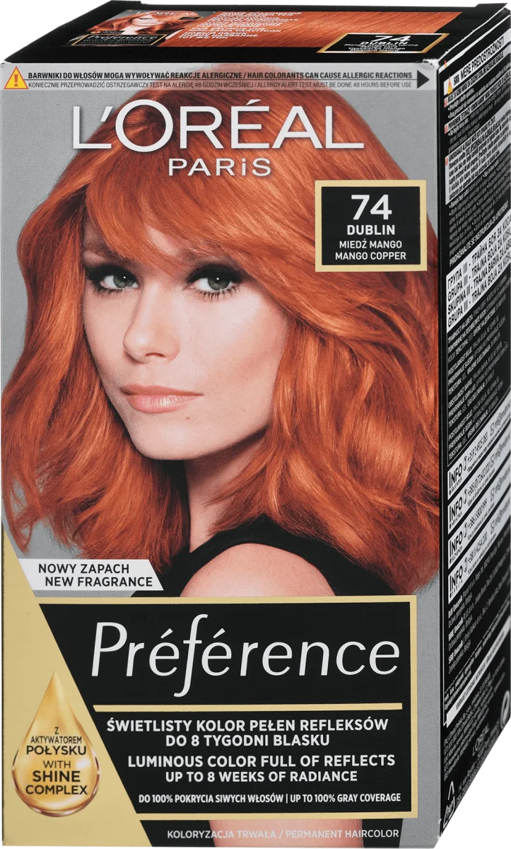 Boja za kosu - Feria 7.4 Mango Intense Copper, 1 kom