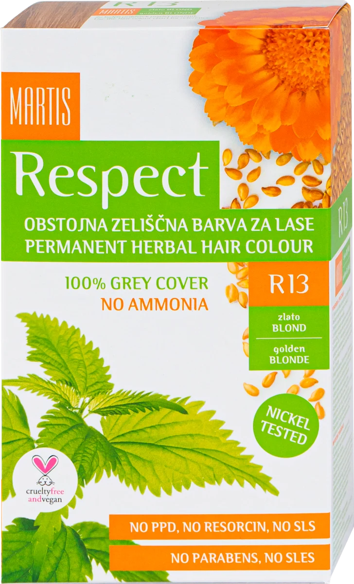 Boja za kosu - R13 zlatno plava, 1 kom