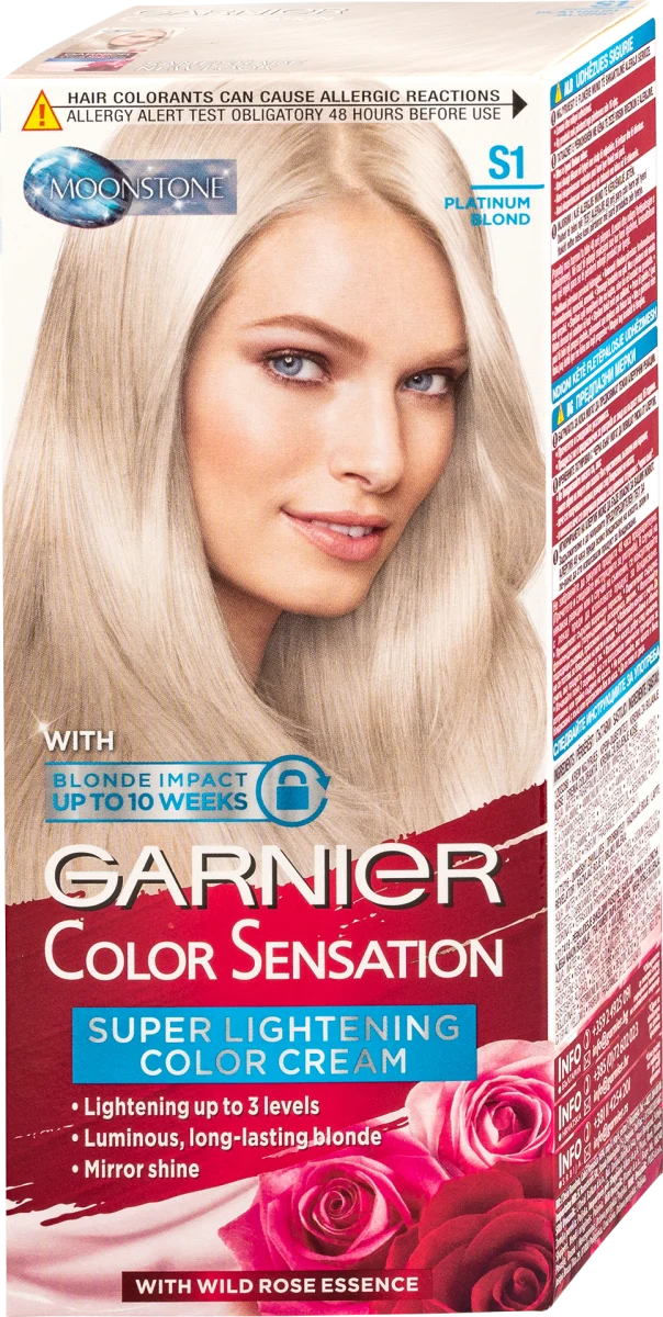 Boja za kosu - S1 Platinum Blond, 1 kom