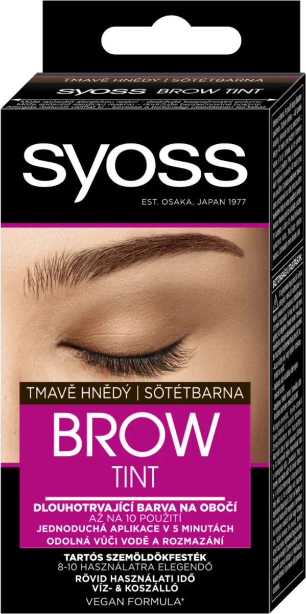 Boja za obrve- Dark Brown, 1 kom