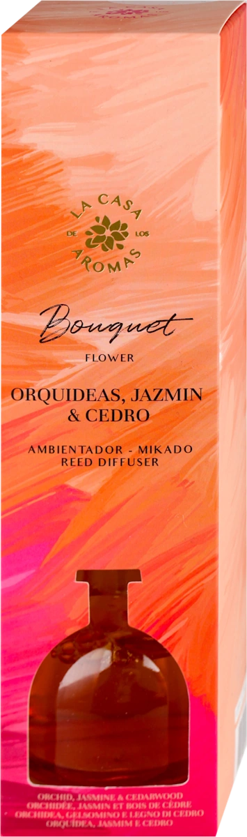 Bouquet FLOWER JAZMIN & CEDRO mirisni štapići, 40 ml