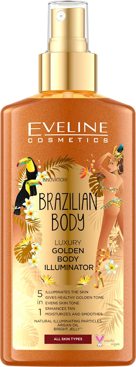 BRAZILIAN BODY - bronzani iluminator za telo, 150 mm