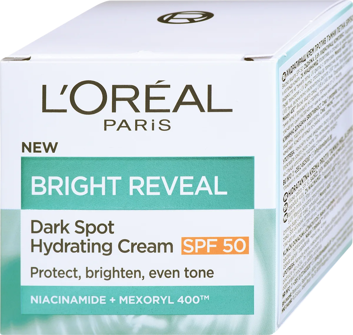 BRIGHT REVEAL SPF 50 dnevna krema, 50 ml