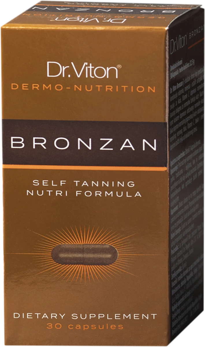 BRONZAN kapsule za bronzani ten, 30 kom