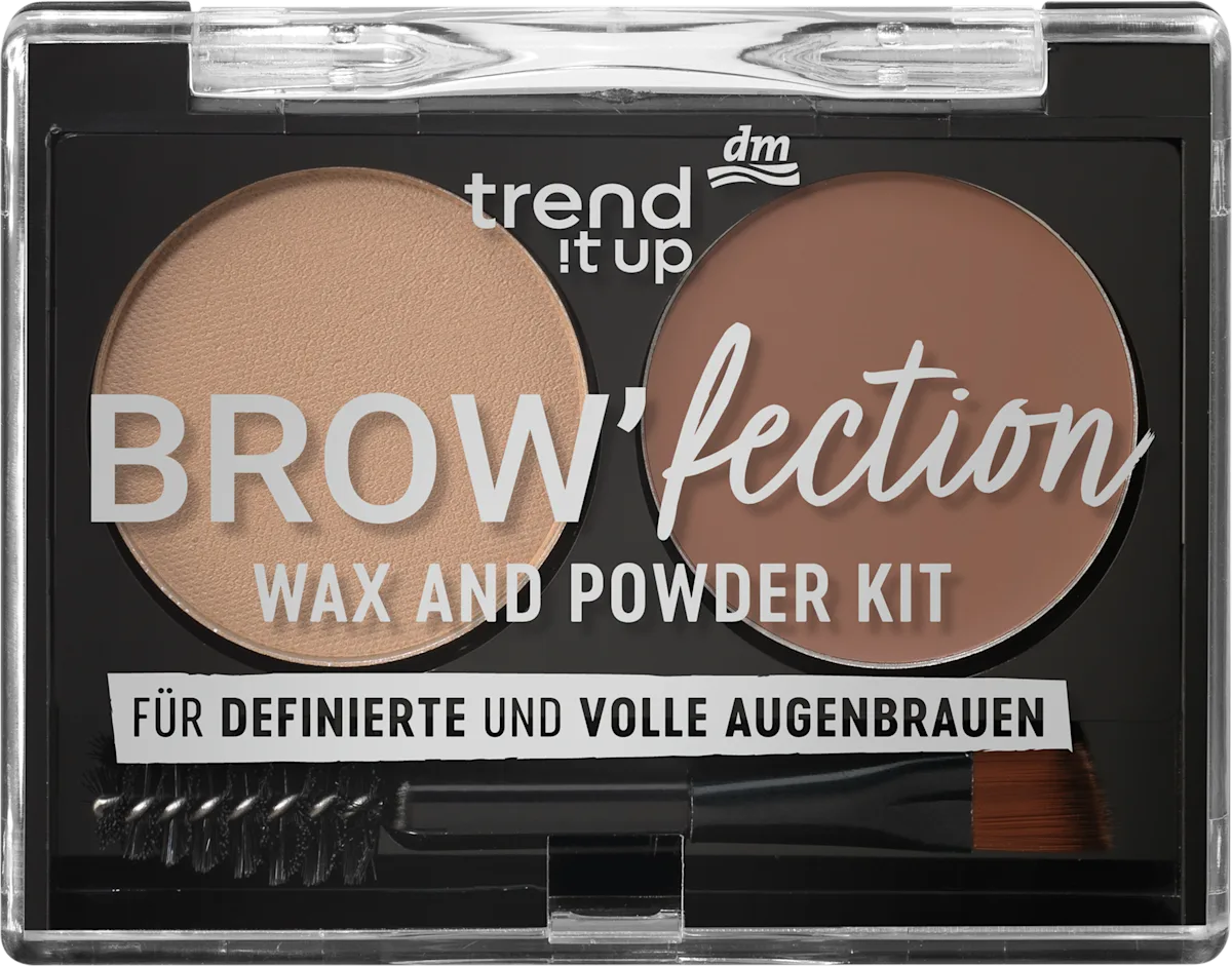 BROW'fection set vosak i puder za obrve - 010, 2 g