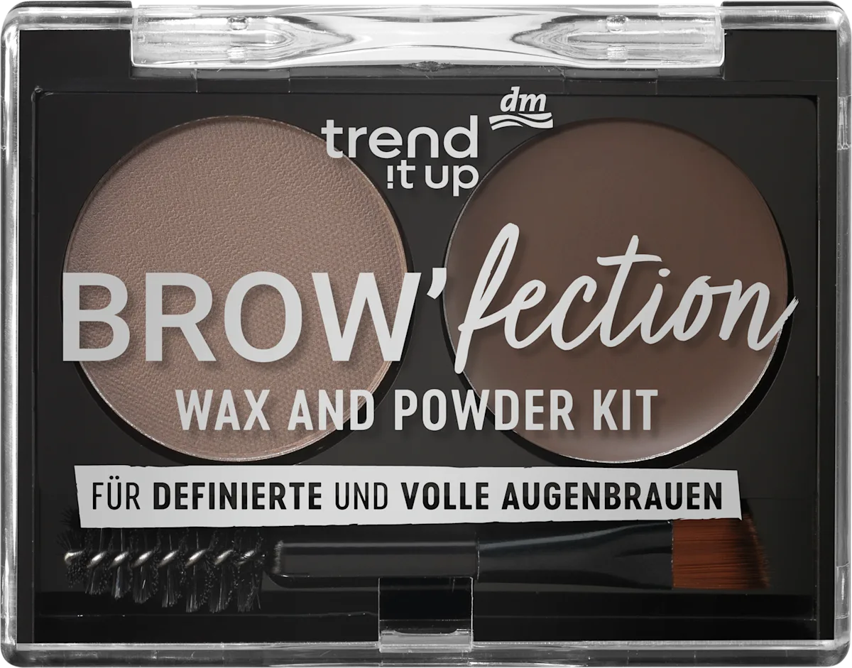BROW'fection set vosak i puder za obrve - 010, 2 g
