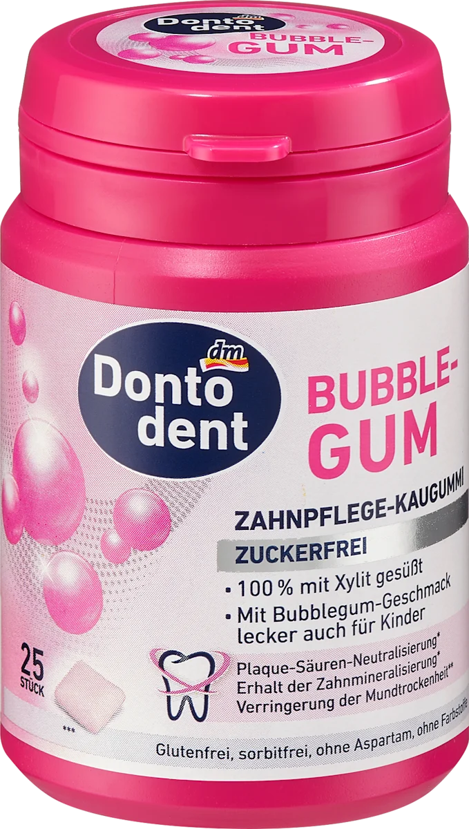 BUBBLE-GUM žvakaća guma, 25 kom