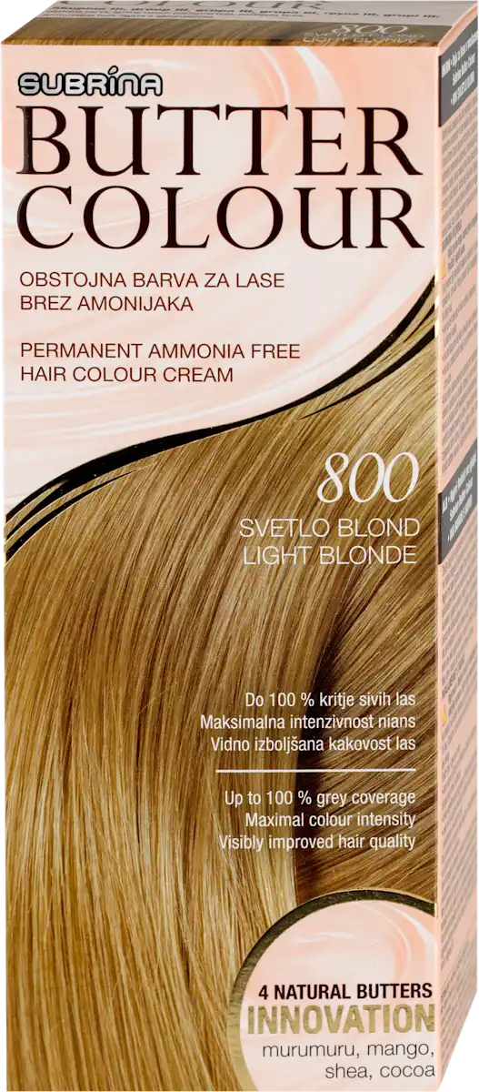 BUTTER COLOUR boja za kosu - 800 svetlo plava, 1 kom