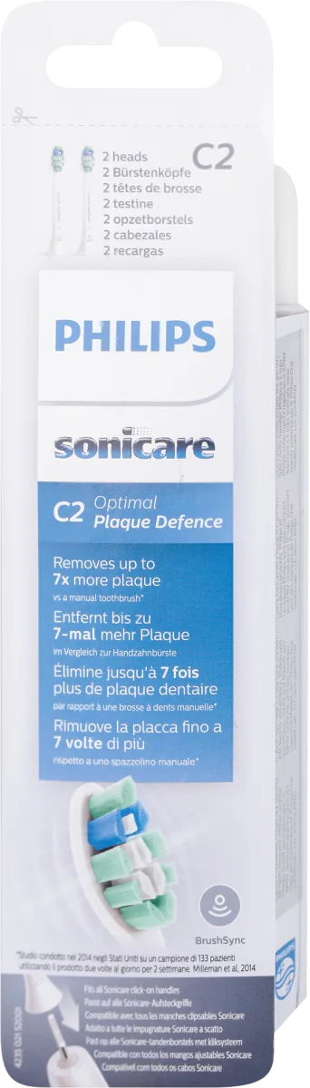 C2 Optimal Plaque Defence zamenska glava za..., 2 kom