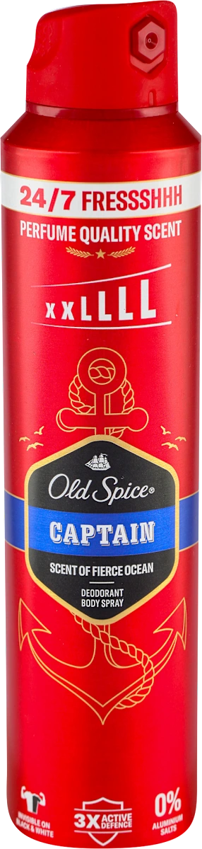 CAPTAIN XXLLLL - dezodorans u spreju, 250 ml