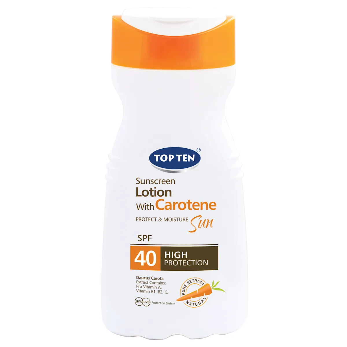 Carotene Sun losion za zaštitu od sunca, SPF40, 200 ml