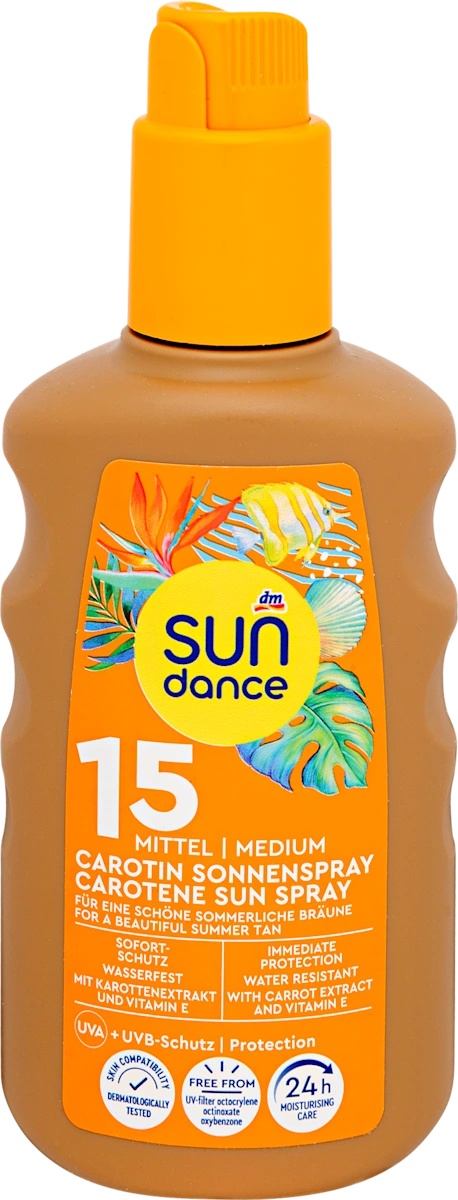 CAROTIN sprej za zaštitu od sunca, SPF 15