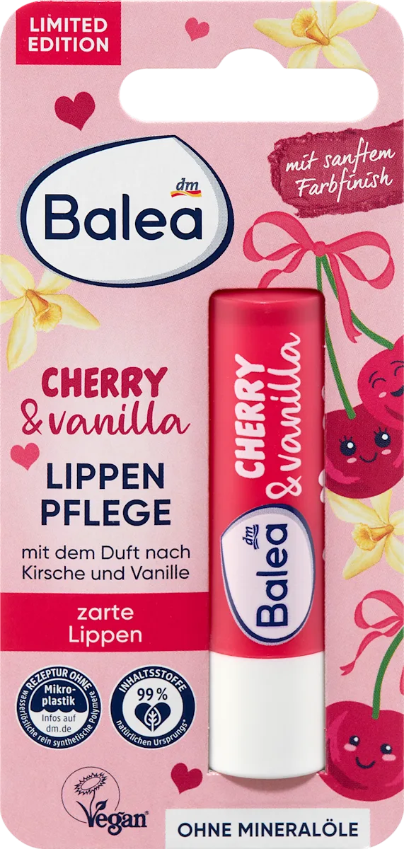 Cherry & Vanilla balzam za usne, 4,8 g