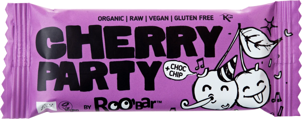 CHERRY PARTY sirova organska pločica - višnja i..., 30 g