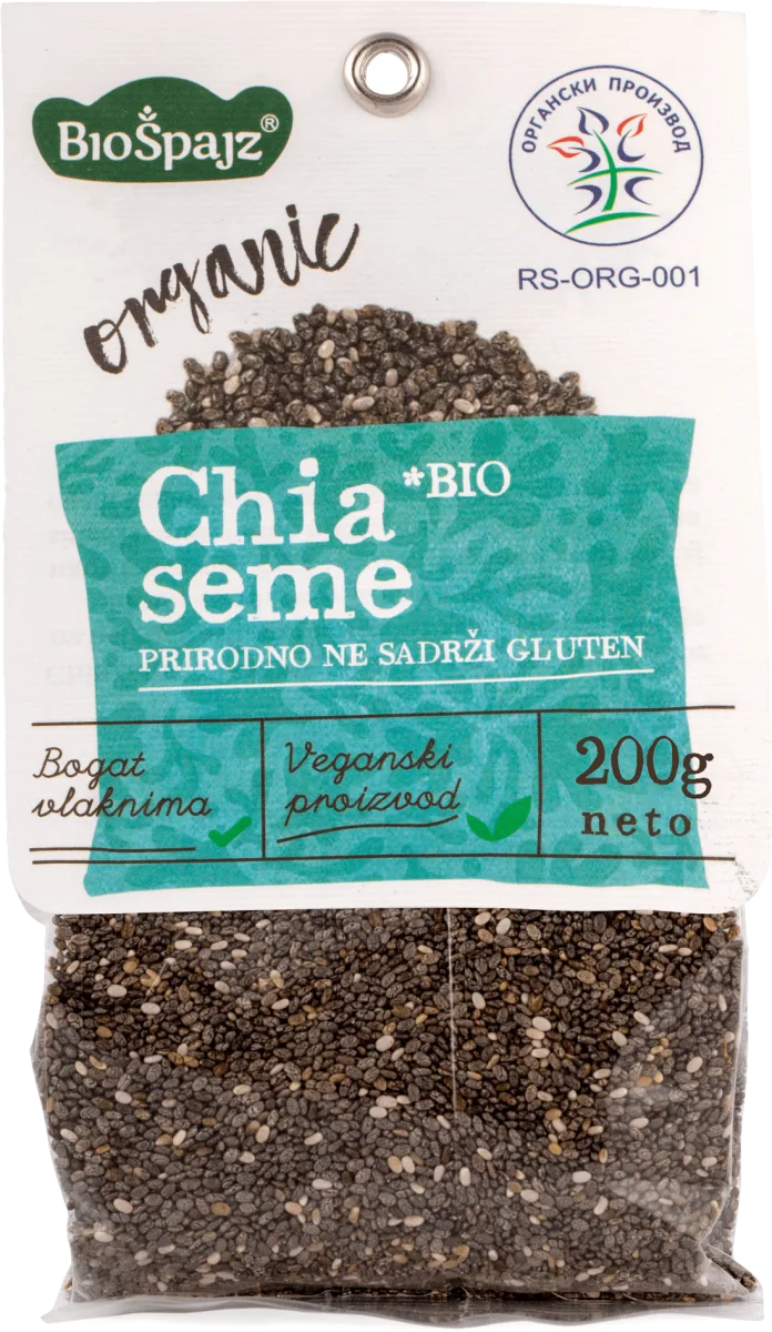 Chia seme, 200 g