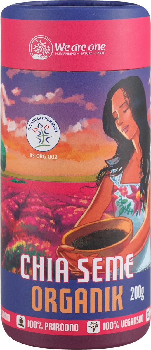 CHIA SEME ORGANIK, 200 g