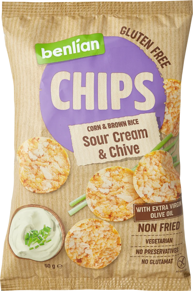 CHIPS - kisela pavlaka i vlašac, 50 g