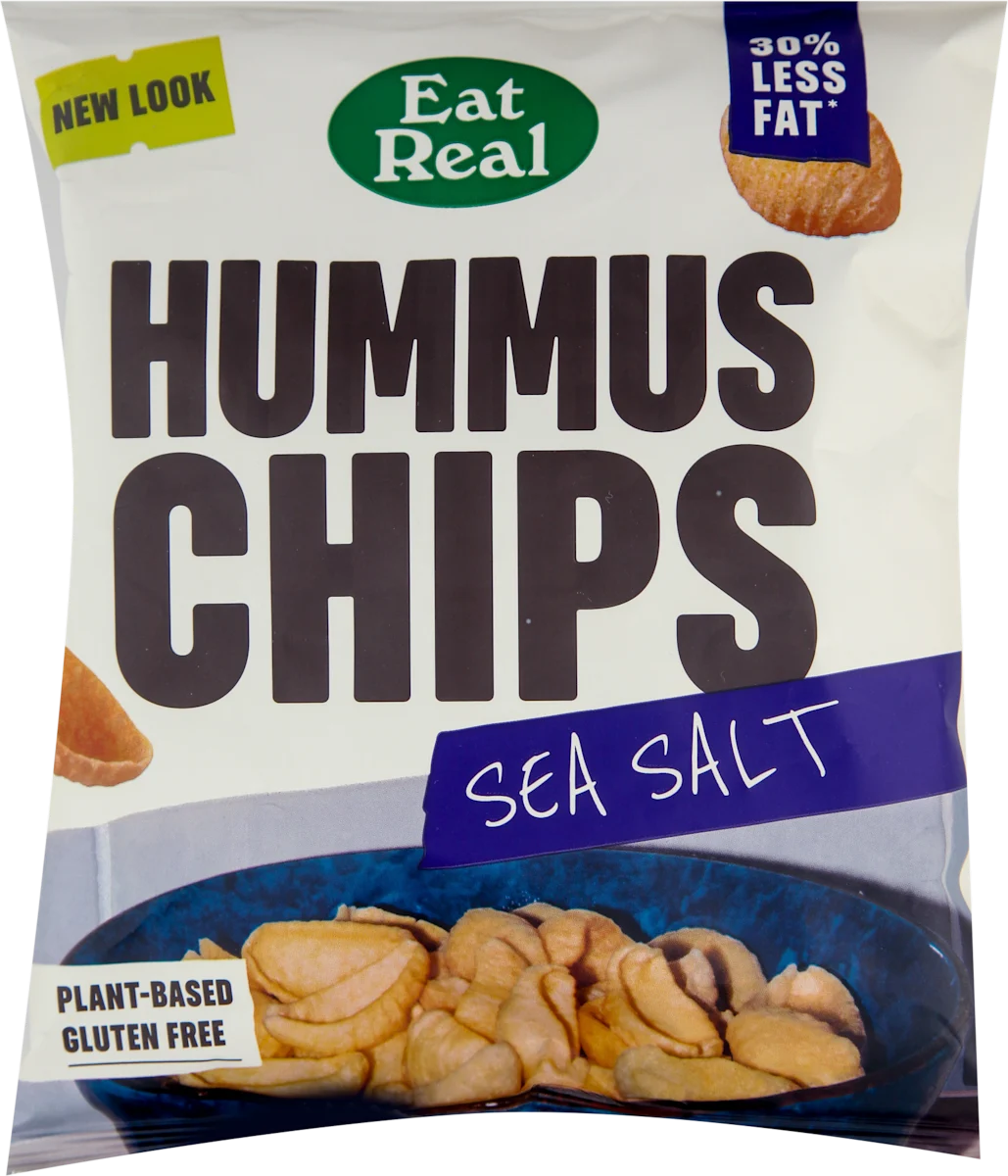 Chips od hummusa sa morskom soli, 45 g