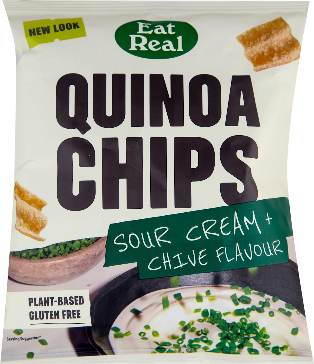 Chips od kinoe sa kiselim kremom I vlašcem, 40 g
