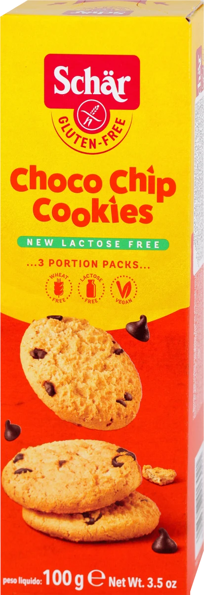 Choco Chip keks sa komadićima čokolade, bez..., 100 g