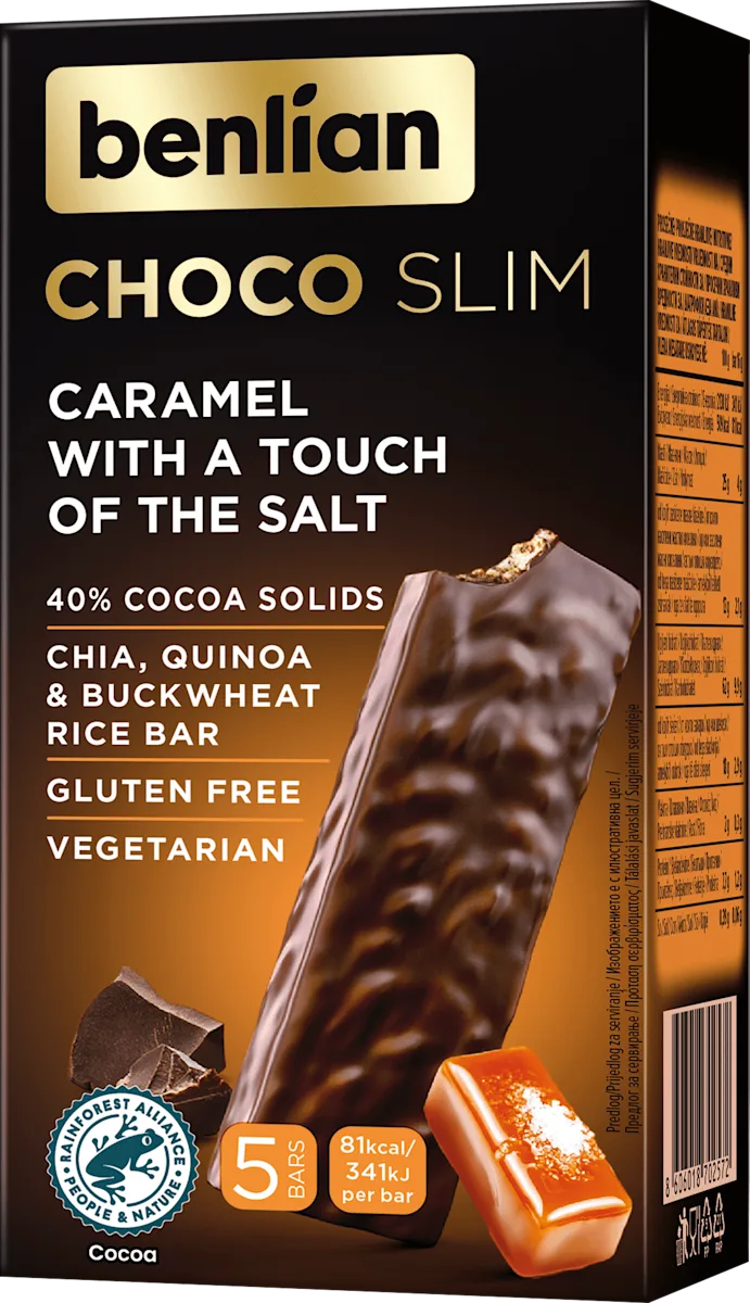 CHOCO SLIM snek proizvod od ekspandiranog pirinča..., 80 g